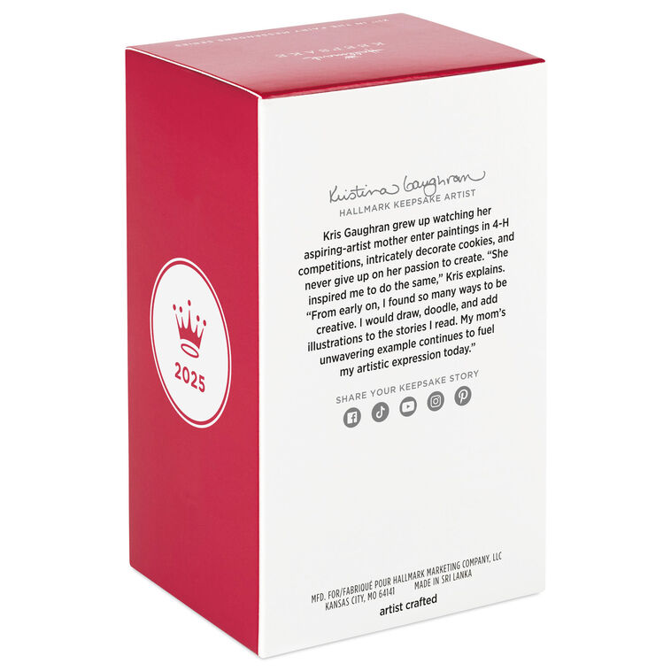 Pink Flower Fairy Keepsake Ornament  image number 7