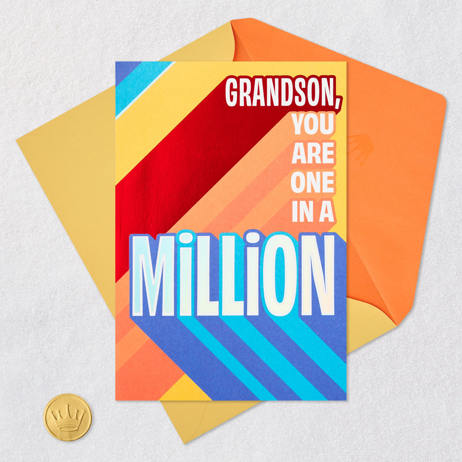 You're One in a Zillion and More Birthday Card for Grandson for only USD 4.59 | Hallmark