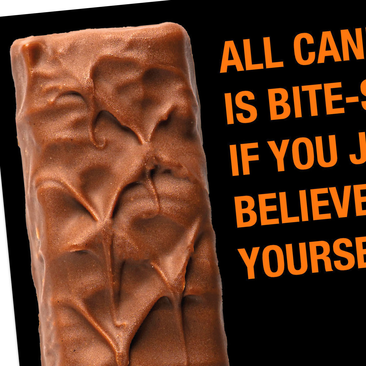 Chocolate Candy Bar Funny Halloween Card Card Front Detail image number 4