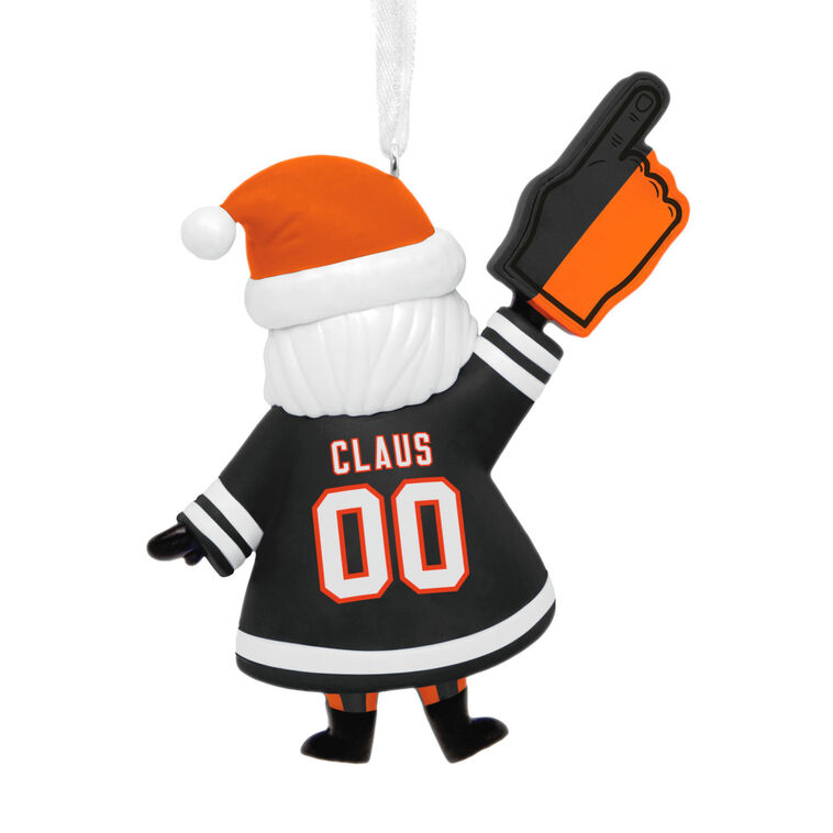 Cleveland Browns Santa Fan Christmas Ornament back image number 6