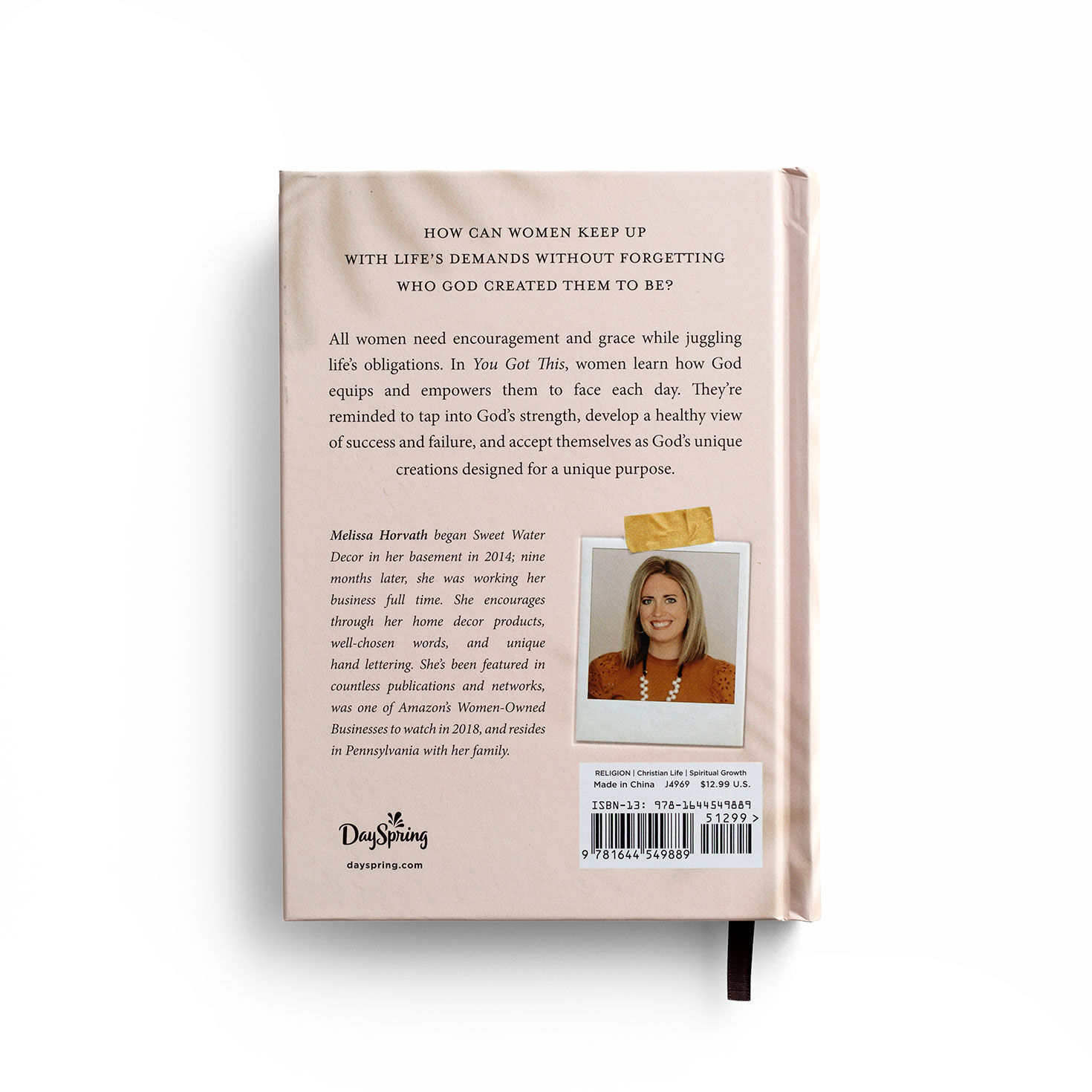 You Got This Devotions Book Back image number 2