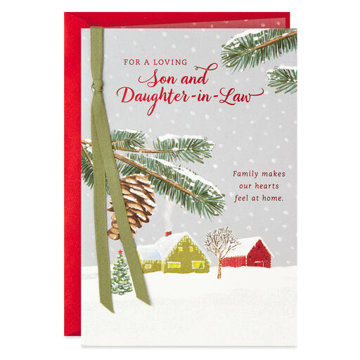 Wishes Of Love Christmas Card For Brother And Sister In Law Greeting Cards Hallmark