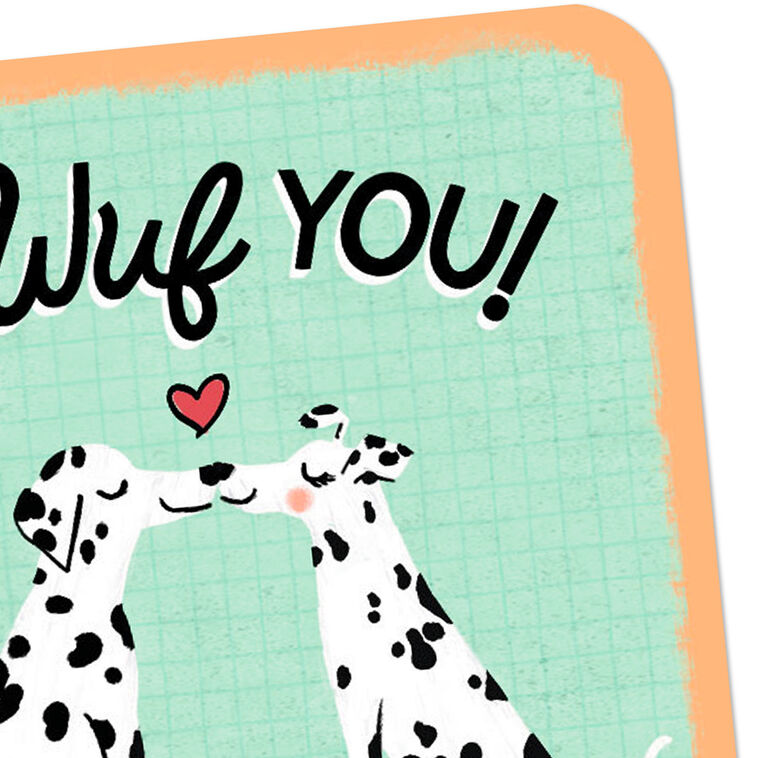 I Wuf You Greeting Card I Wuf You Greeting Card