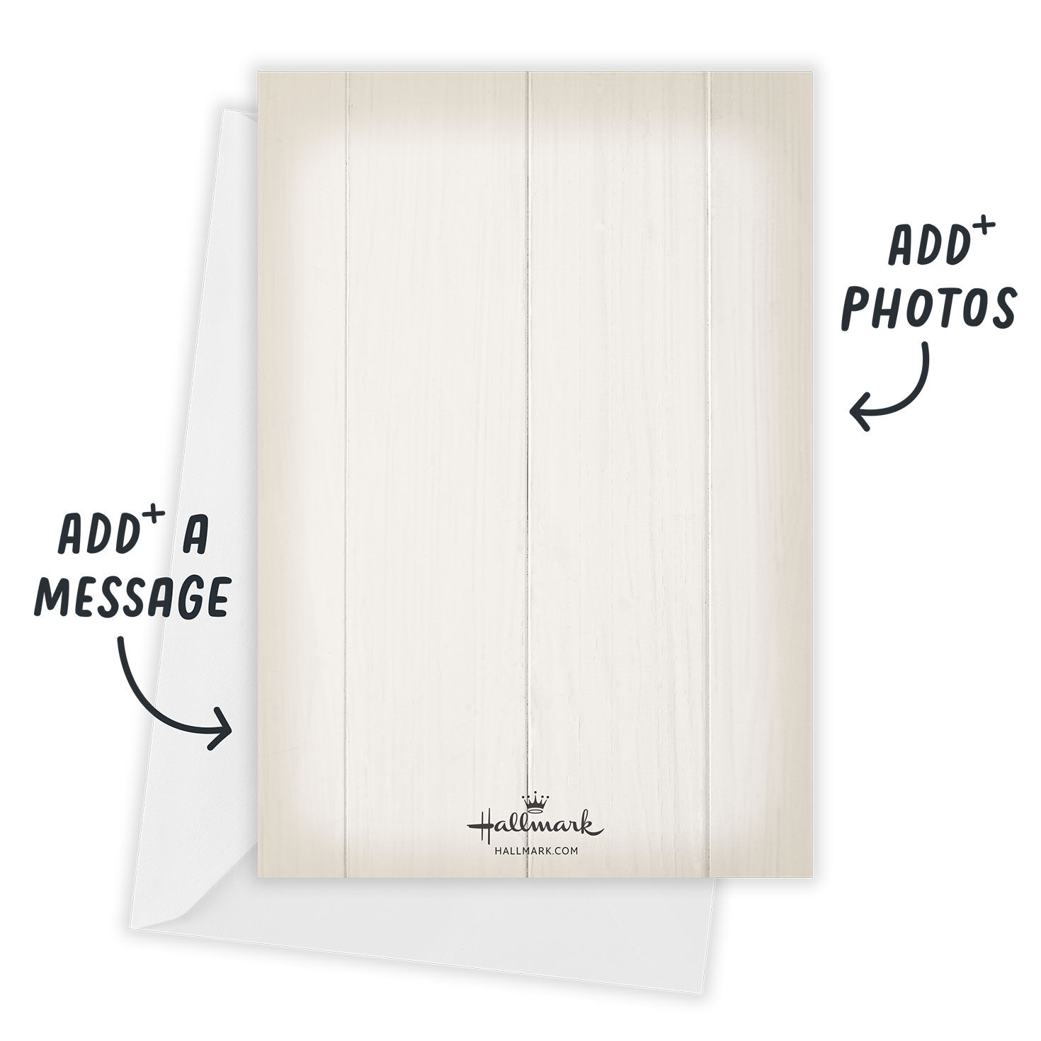 With Love Green Plaid Flat Christmas Photo Card, , large image number 3