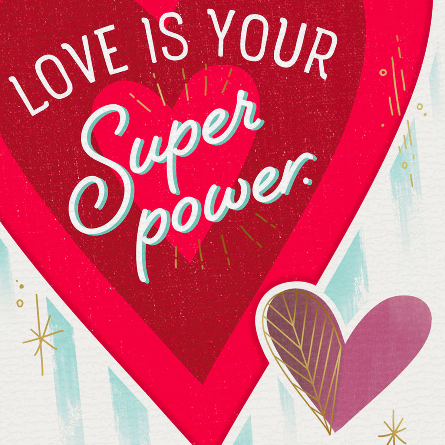 Super Grateful for Your Super Power Valentine's Day Card for Grandparents, , large image number 4