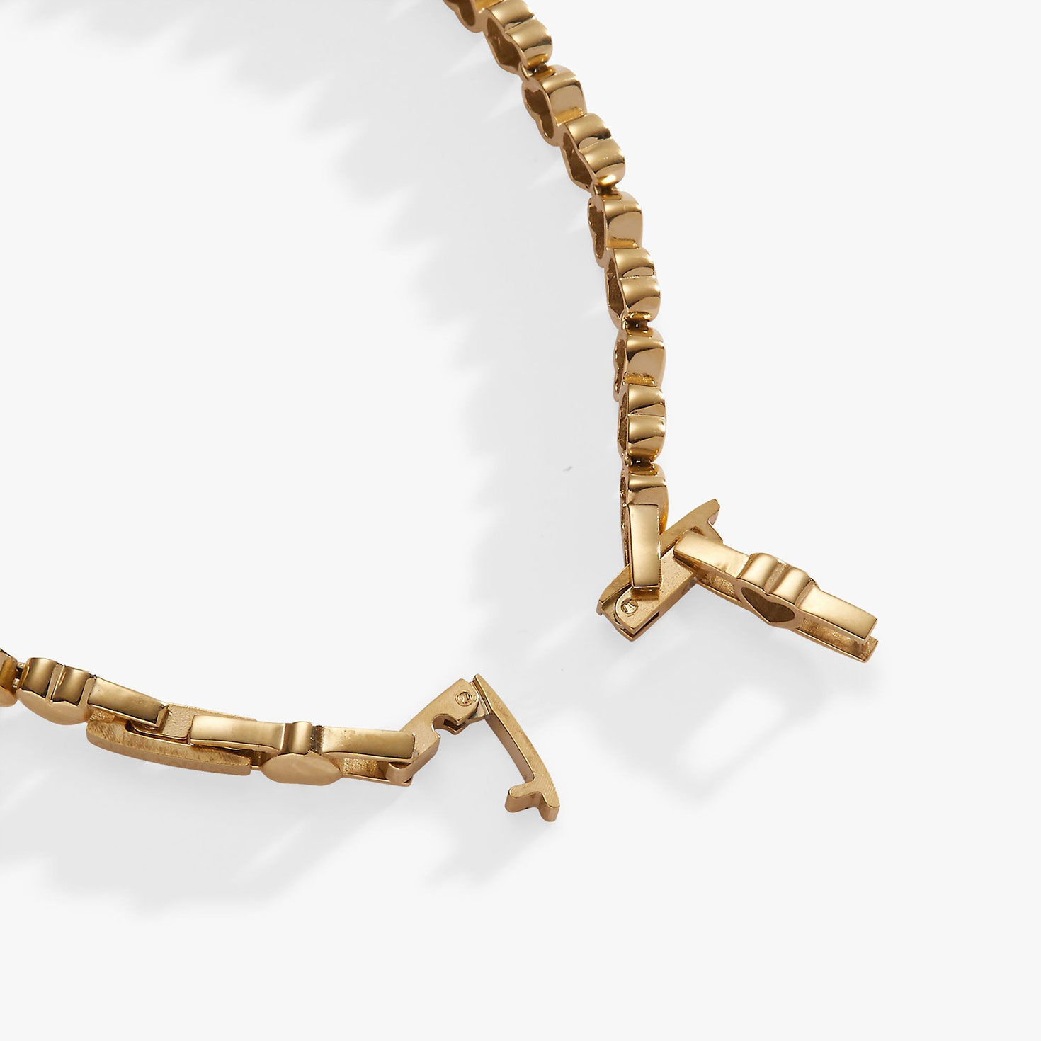 Alex And Ani Heart Charm Tennis Bracelet upclose view image number 2