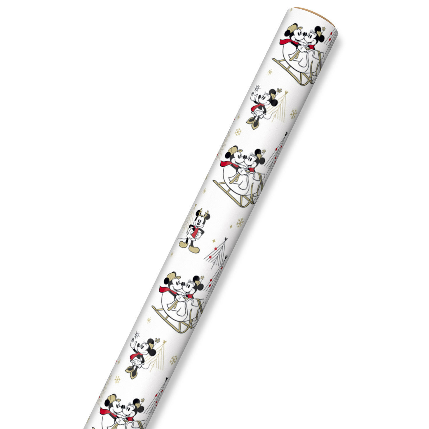 Disney Mickey & Minnie With Pluto Christmas Wrapping Paper, 70 sq. ft., , large image number 5