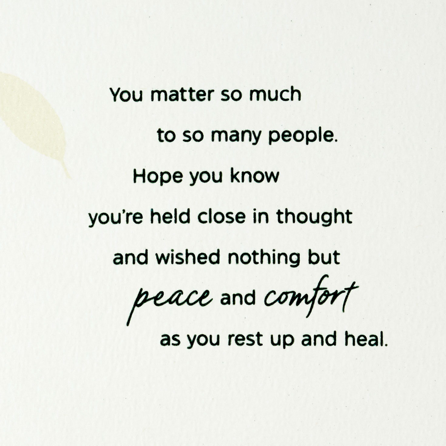 There's a Circle of Caring All Around You Get Well Card for only USD 5.59 | Hallmark