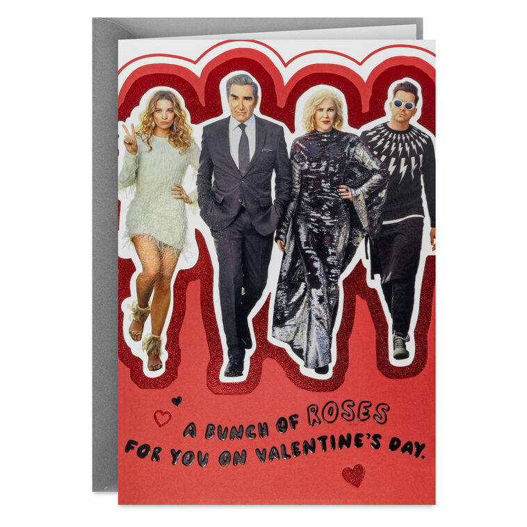 Schitt's Creek® Bunch of Roses Funny Valentine's Day Card