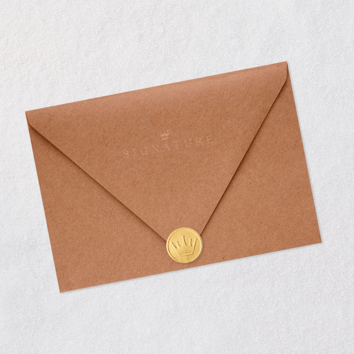 Three Envelopes With Flowers Mother's Day Card Envelope Back with Seal image number 7