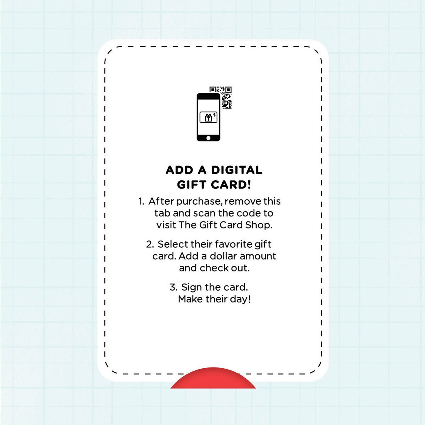 Hearts in Envelope Valentine's Day Gift Card Greeting Gift Card instructions image number 6