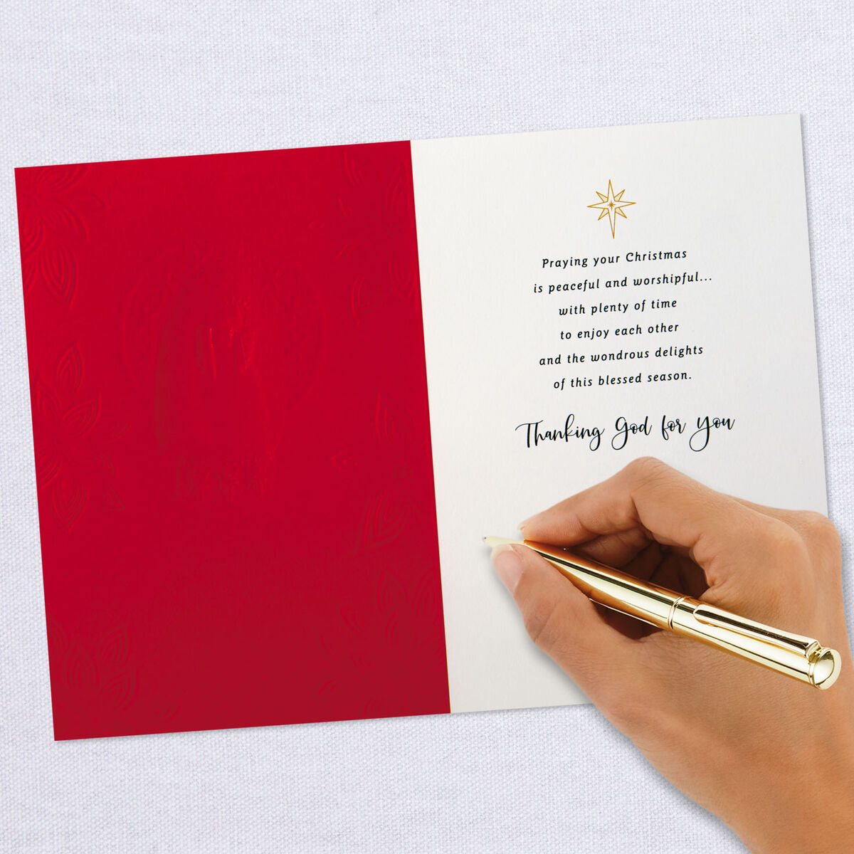 Personalized pastor and family gifts on zazzle God Bless You Religious Christmas Card for Pastor and Family - Greeting Cards - Hallmark