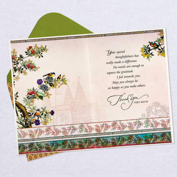 Your Special Thoughtfulness Thank You Card, , large image number 3