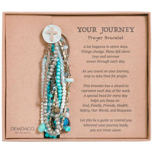 Turquoise Your Journey Layered Prayer Bracelet, 