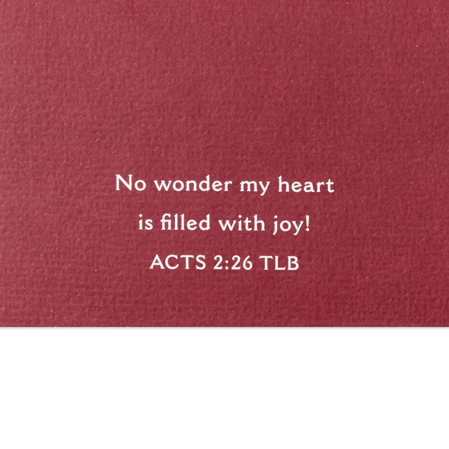 My Heart Is Filled With Joy Religious Christmas Card for only USD 5.99 | Hallmark