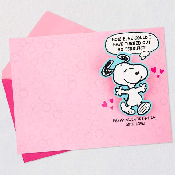 Peanuts® Snoopy World's Best Mom Funny Pop-Up Valentine's Day Card, , large image number 4