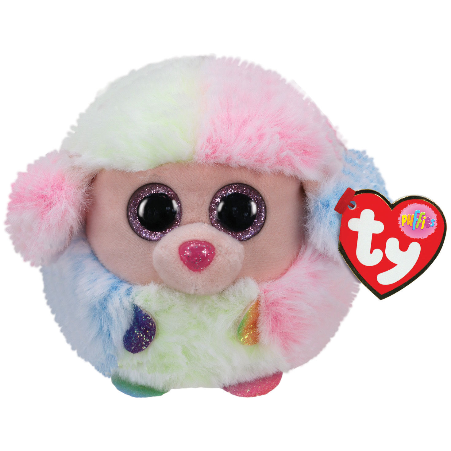 rainbow scooby doo stuffed animal