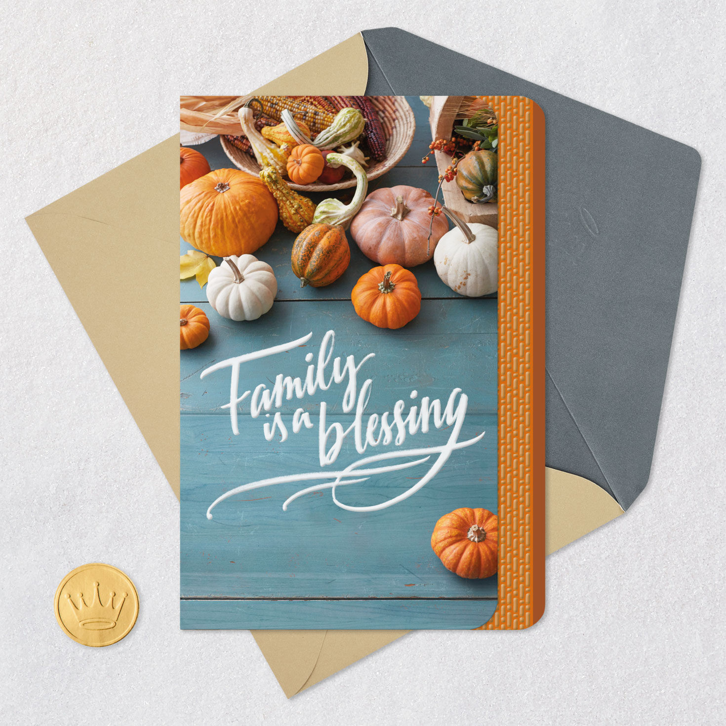 Family Is a Blessing Thanksgiving Card for only USD 3.99 | Hallmark
