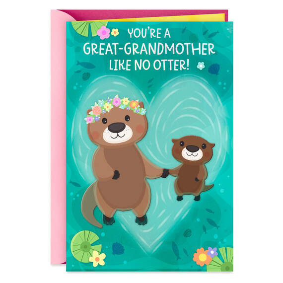 You're Like No Otter Birthday Card for Great-Grandmother