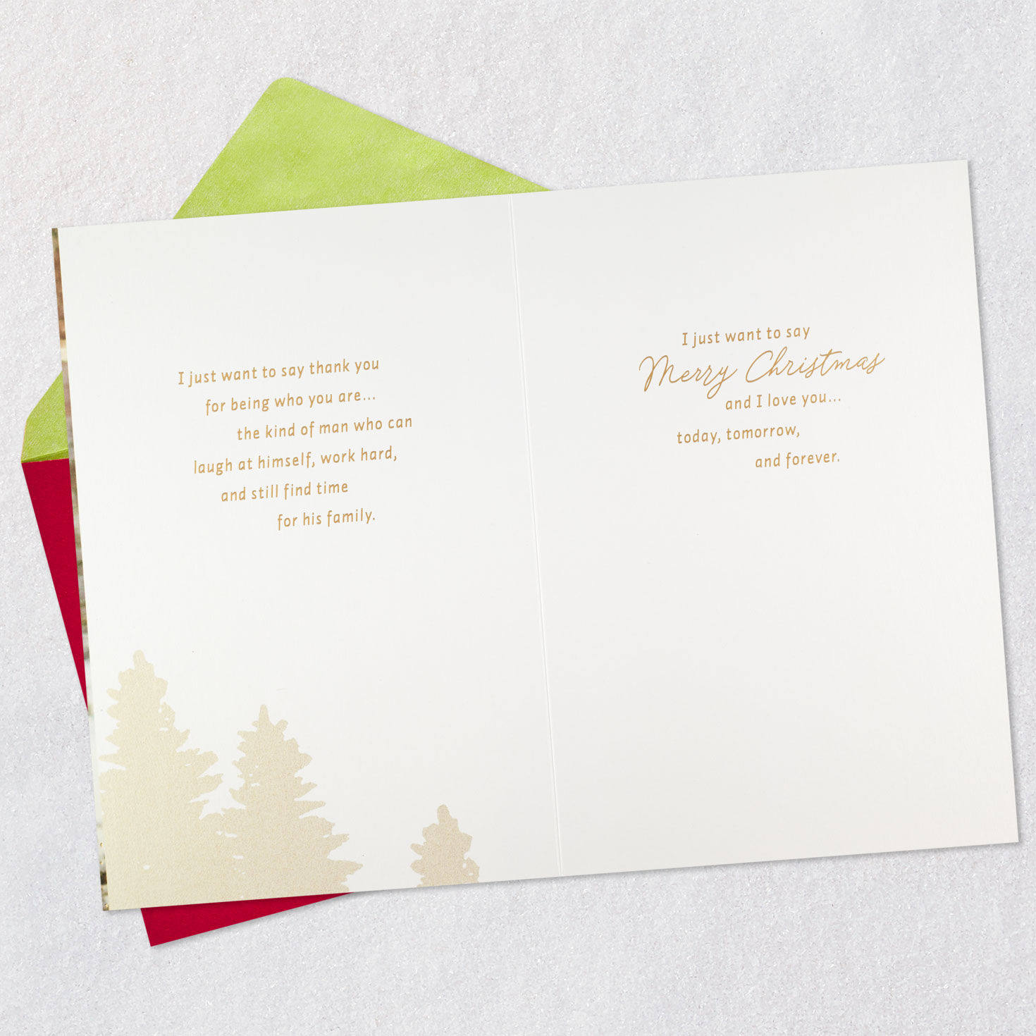 My Partner, My Friend Christmas Card for Husband, , large image number 4