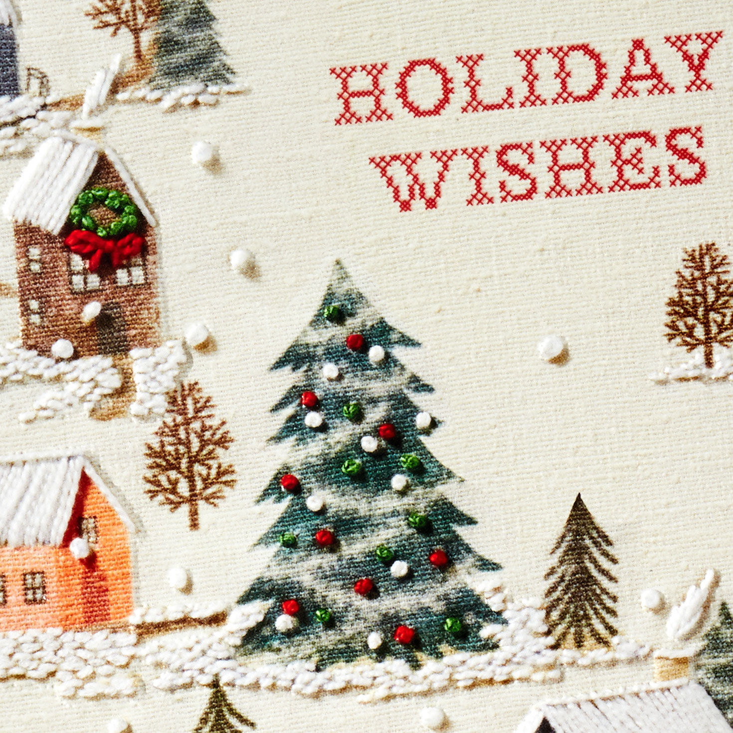 Needlepoint Homes and Trees Boxed Christmas Cards, Pack of 16 for only USD 15.49 | Hallmark