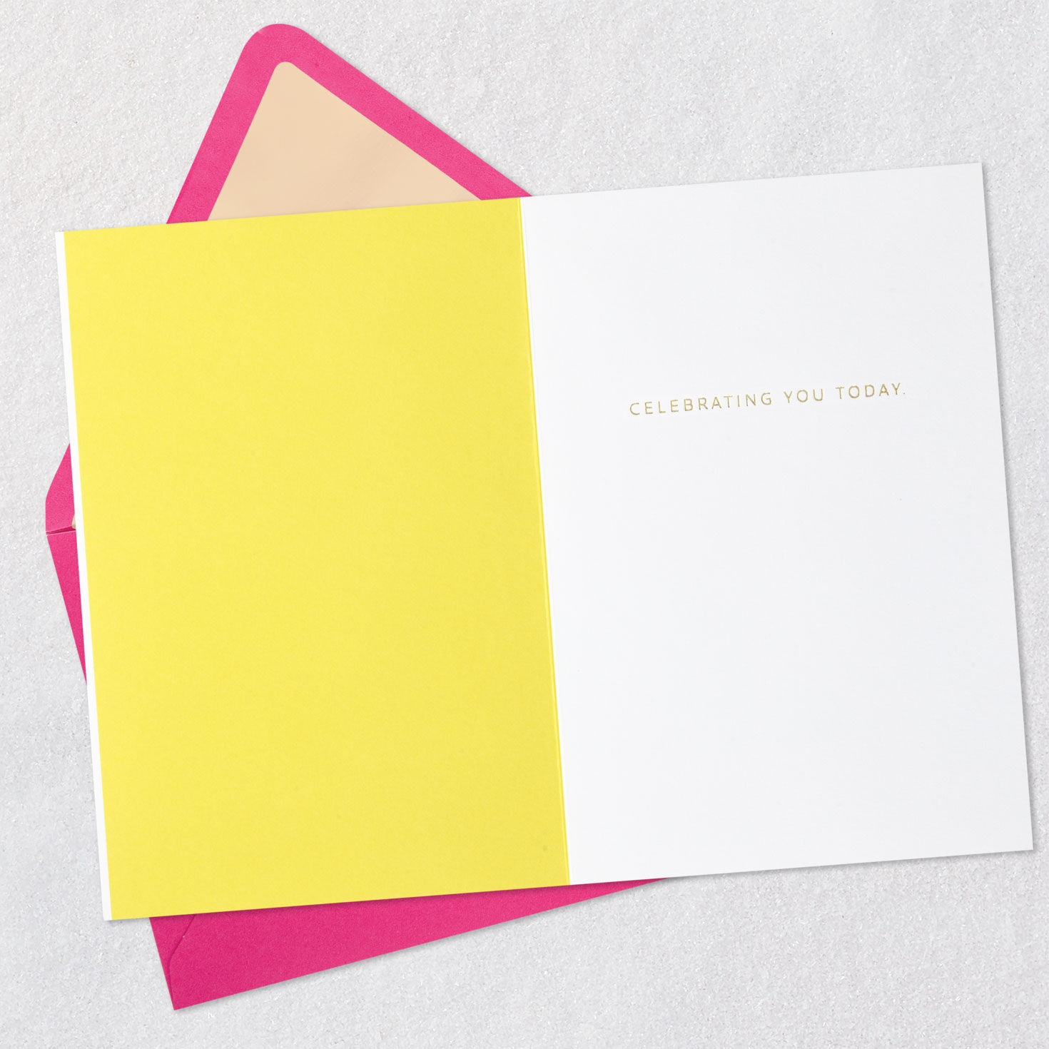 Pom-Pom Polka Dots Birthday Card Open card with envelope image number 3