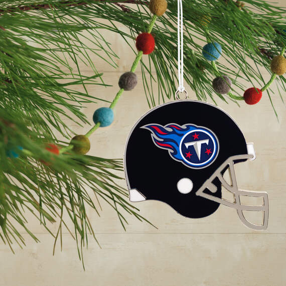 NFL Tennessee Titans Football Helmet Metal Hallmark Ornament, , large image number 2