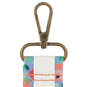Abstract Floral Wrist Strap Key Ring, , large image number 3