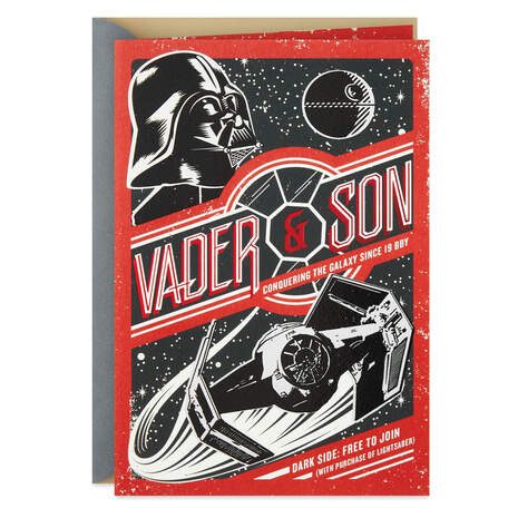 Star Wars™ Rule the Galaxy Father's Day Card, , large