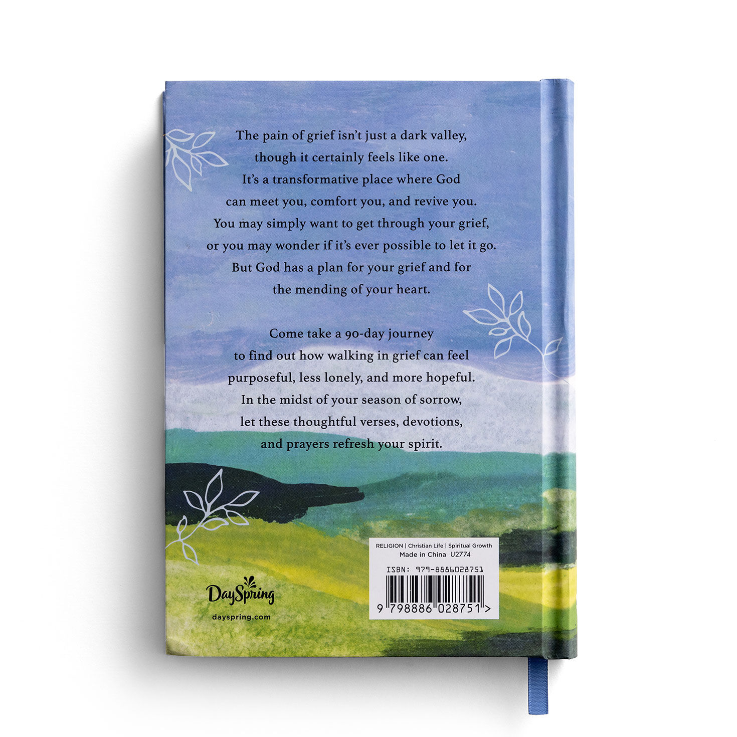 Grief's Unexpected Journey Devotional Book Back image number 2