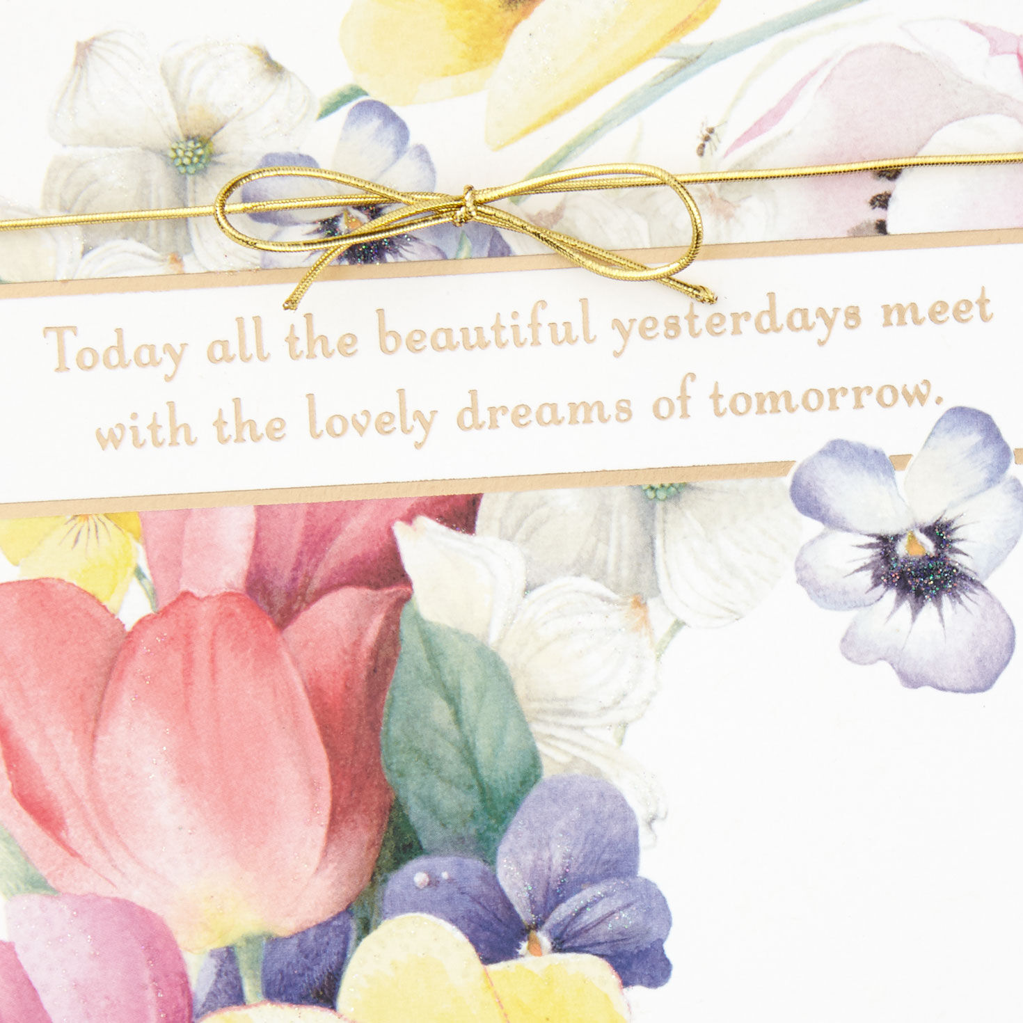 Spring Flowers Marjolein Bastin Congratulations Card  image number 4