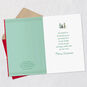 Folk Art Snowman Religious Christmas Card Open card with envelope image number 4