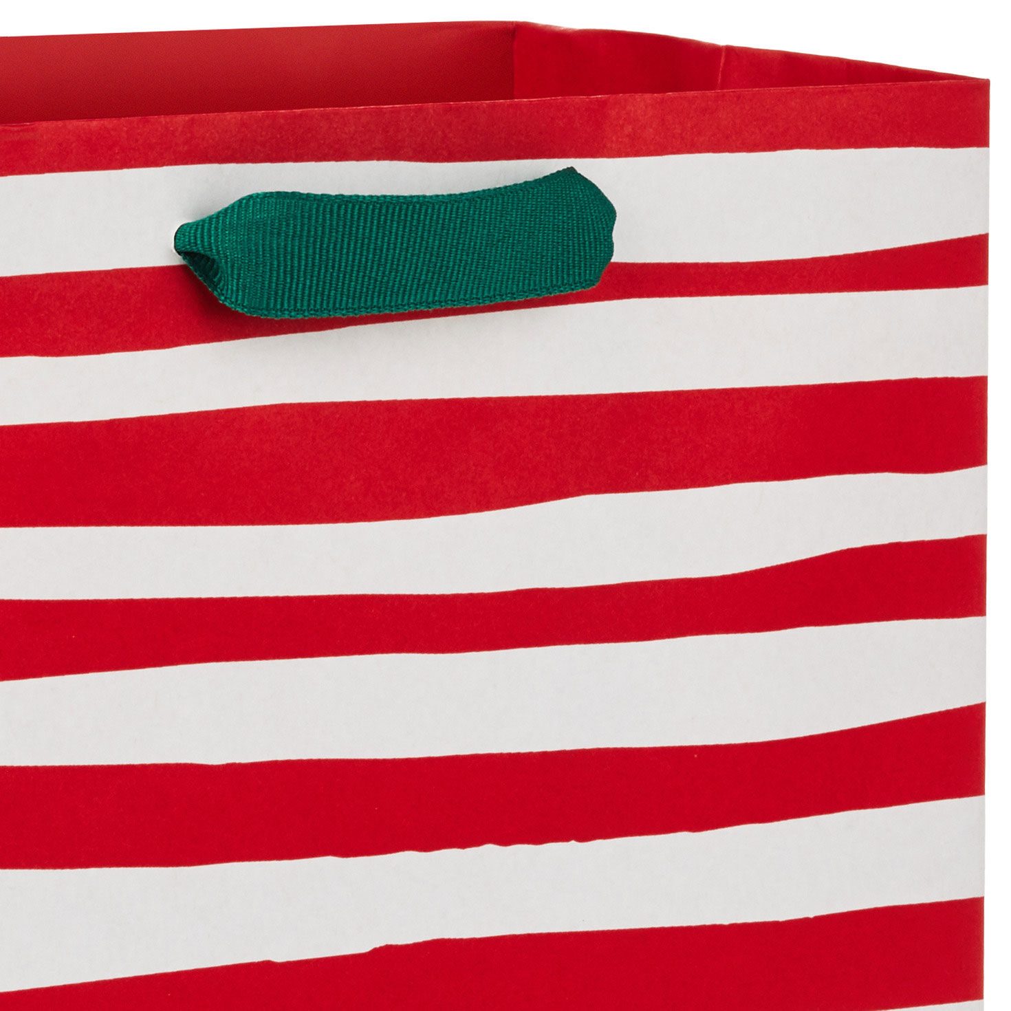 Red and white striped bags 2025