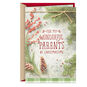 Holiday Greenery Parents Christmas Card Card Front image number 1