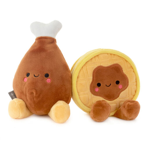 Better Together Chicken and Waffle Magnetic Plush, 6.75", 