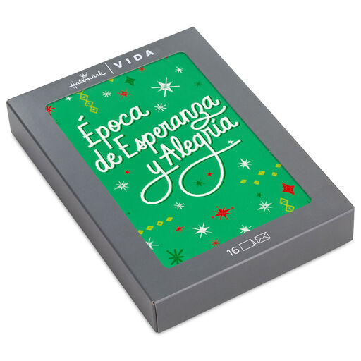 Esperanza y Alegría Boxed Christmas Cards, Pack of 16, 