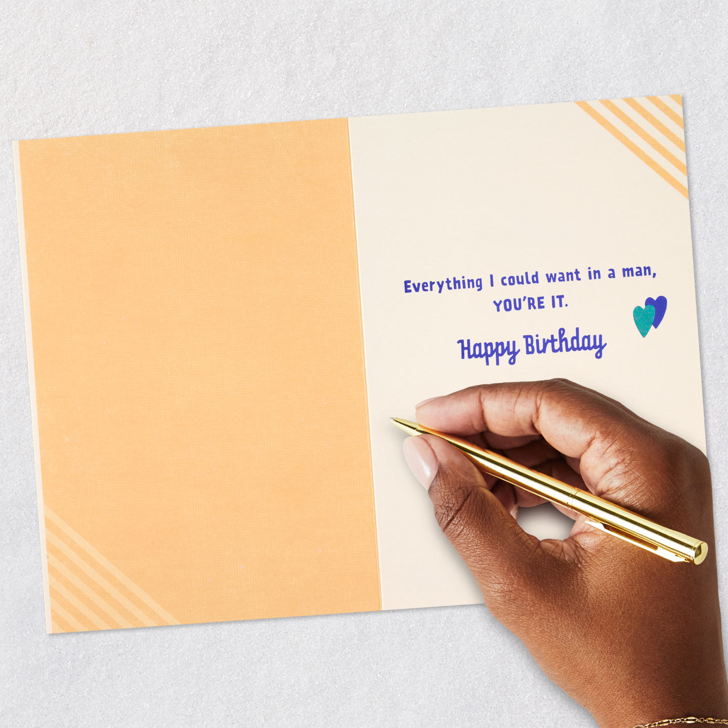 Chores and Food Icons Husband Birthday Card Signing card image number 7