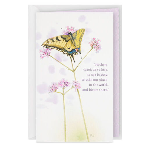 Marjolein Bastin Butterfly Sympathy Card for Loss of Mother, 