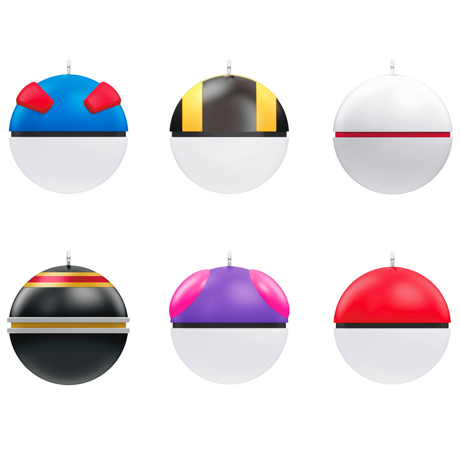 Pok&eacute;mon Pok&eacute; Balls Keepsake Ornaments Back image number 6