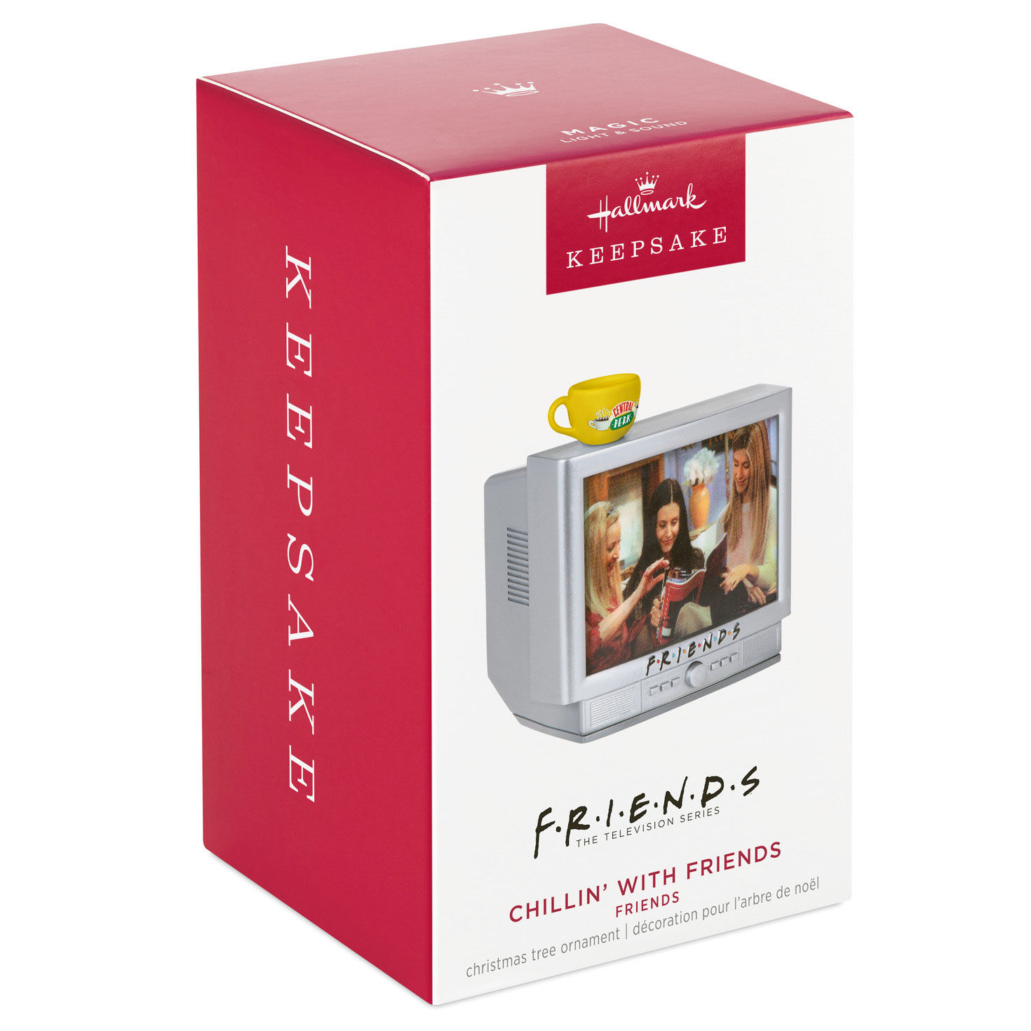 Friends Chillin' With Friends Ornament With Light and Sound, , large image number 4