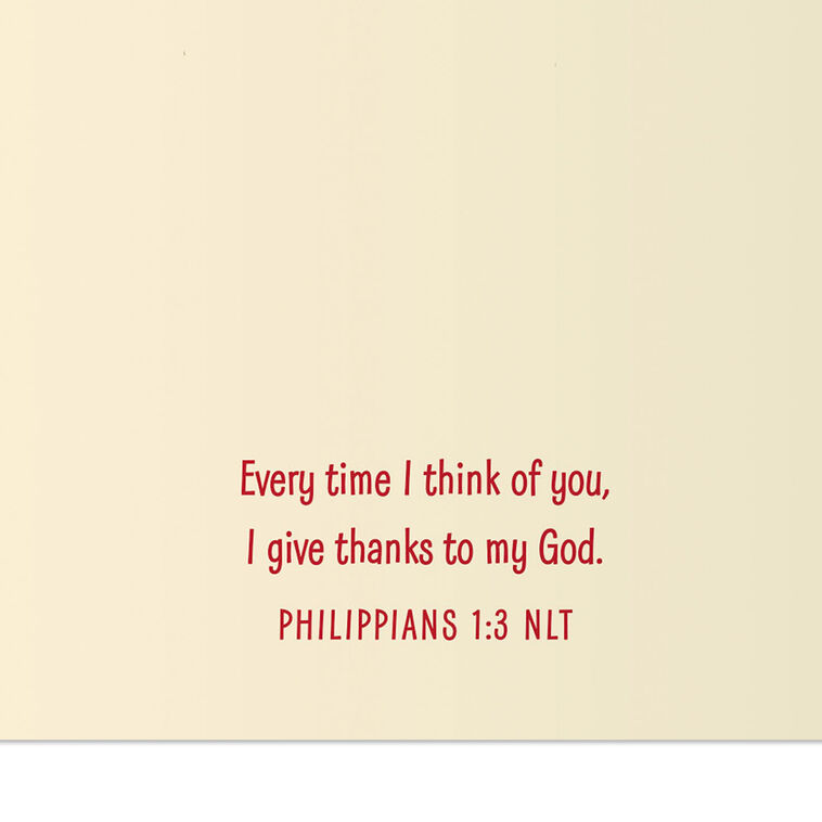 Gingerbread Men Religious Friend Christmas Card scripture image number 3