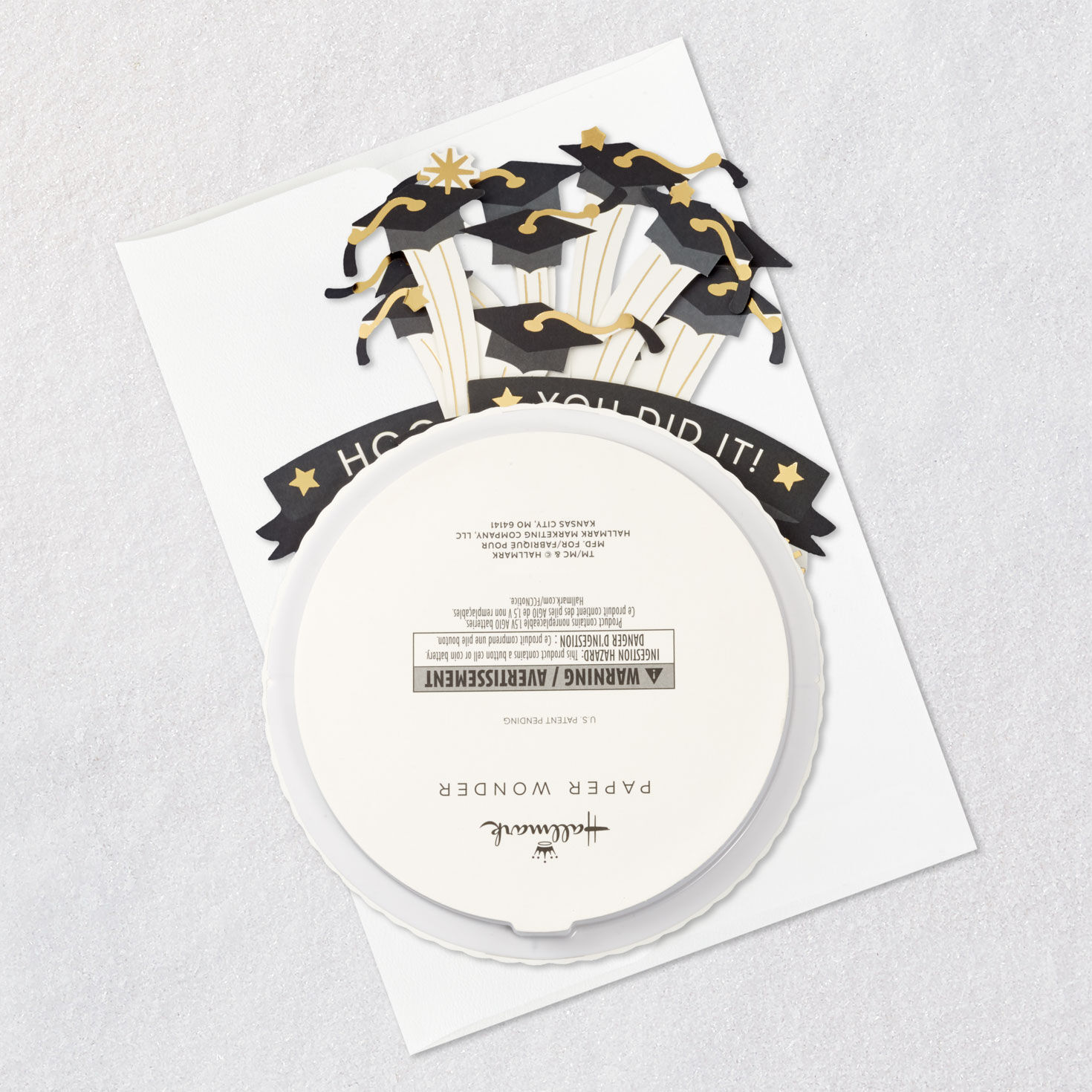 You Did It Musical 3D Pop-Up Graduation Card With Motion for only USD 14.99 | Hallmark