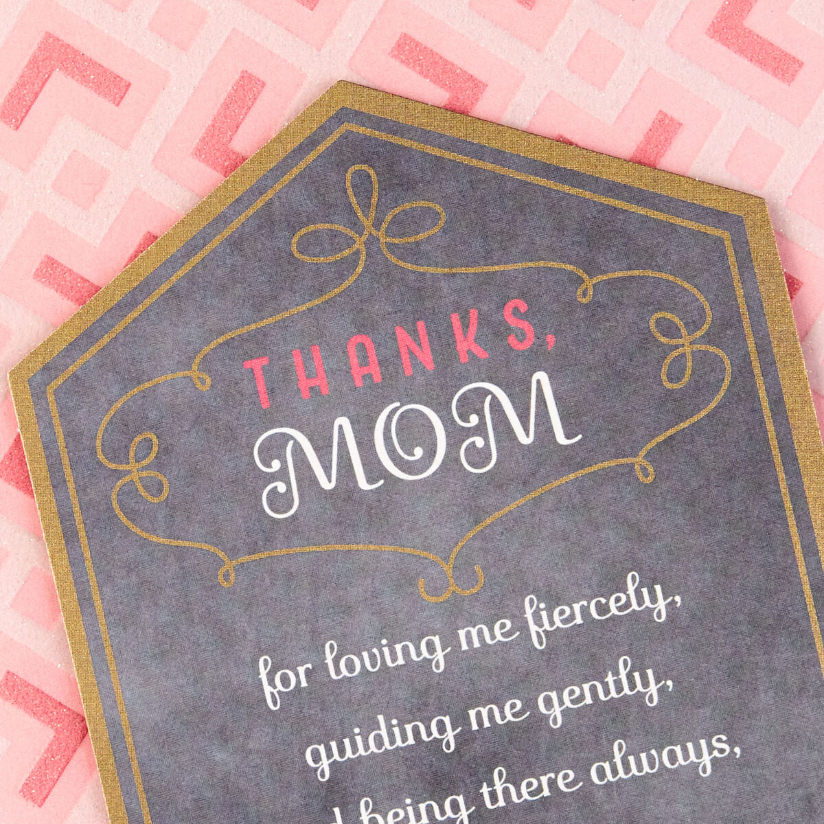 Mom, Thank You For Raising Me Right Mother's Day Card - Greeting Cards