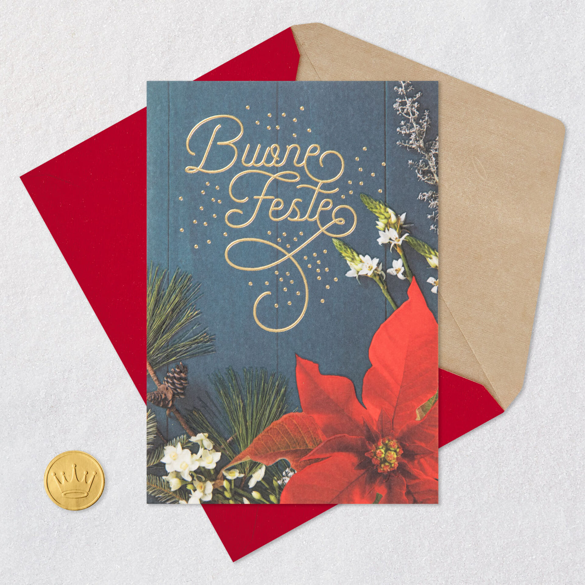 This Joyful Season ItalianLanguage Holiday Card Greeting Cards Hallmark