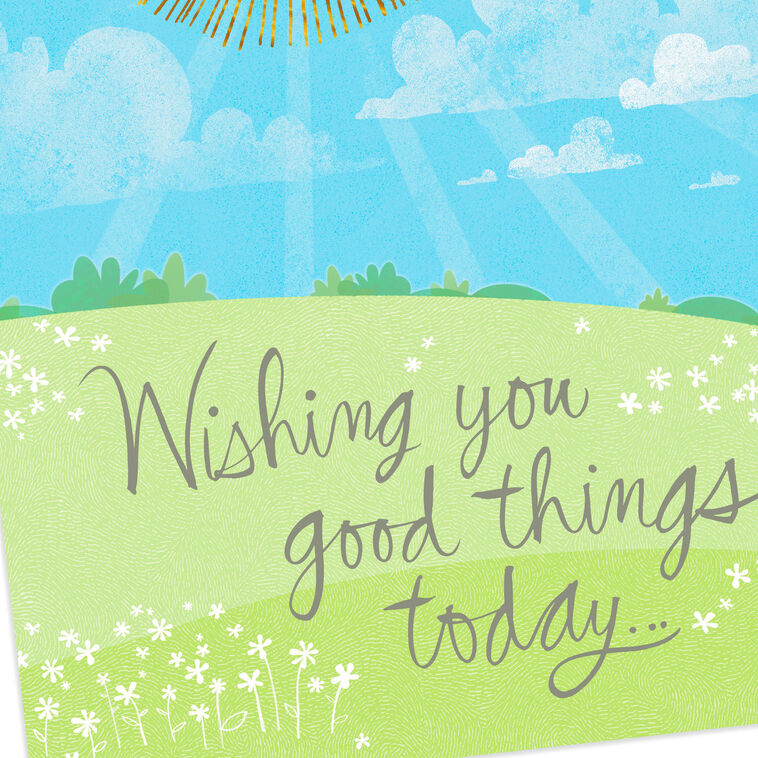16" Ray of Sunshine Jumbo Encouragement Card, , large image number 4