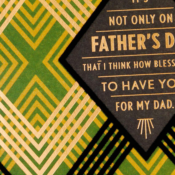 Grateful to Be Your Daughter Father's Day Card for Dad, , large image number 5