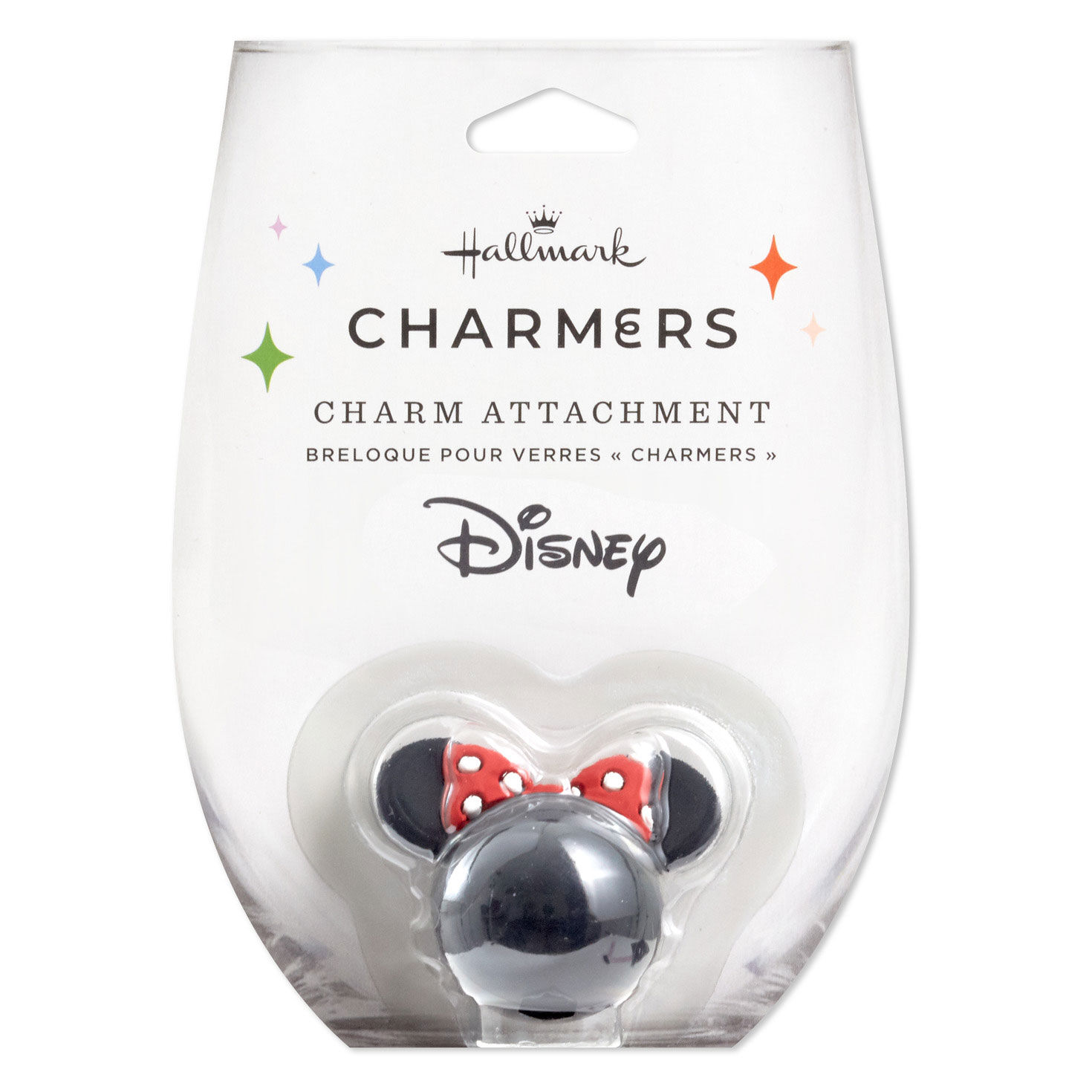 Disney Minnie Mouse Ears With Bow Charmers Silicone Charm, , large image number 5
