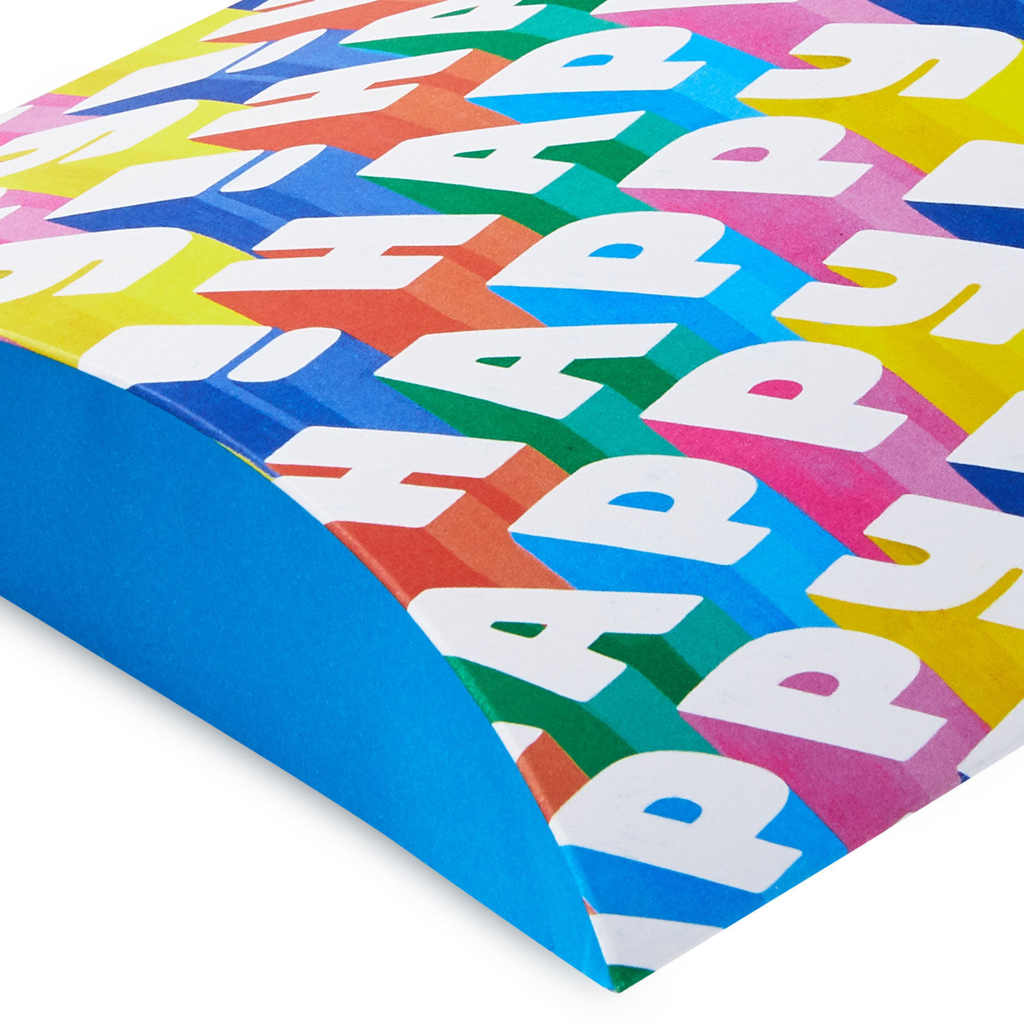 Colorful Happy Lettering Pillow Box  image number 3
