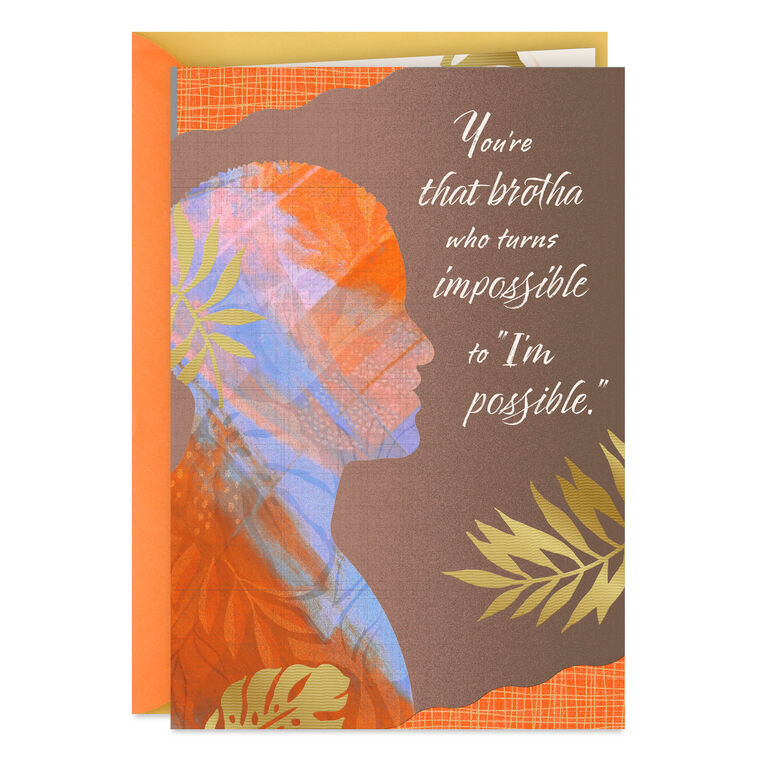 You Simply Inspire Birthday Card