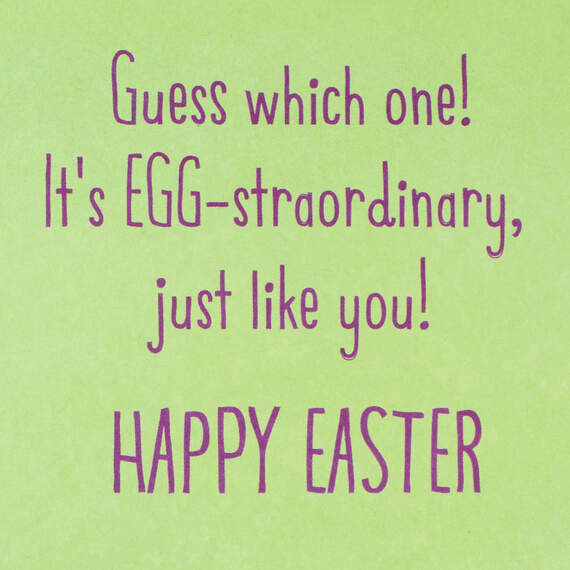 Egg-Straordinary Easter Card, , large image number 2